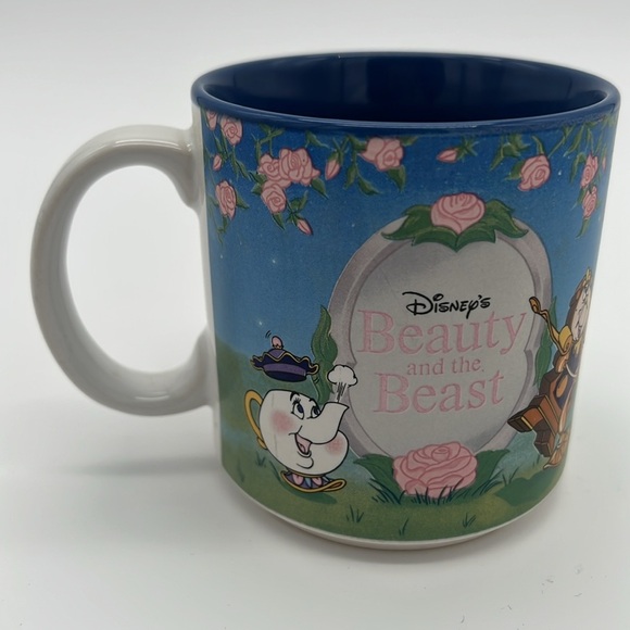 Collectible Vintage Disney Store Beauty and The Beast Coffee Mug - Picture 4 of 10